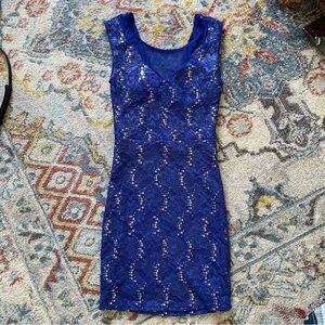 Sparkly Blue Dress